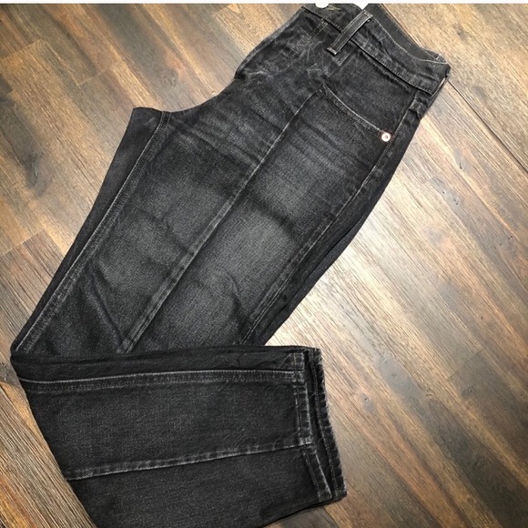 levi's altered straight leg jeans